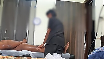 Boobiegirl4'S Naughty Massage Session Captured On Hidden Camera